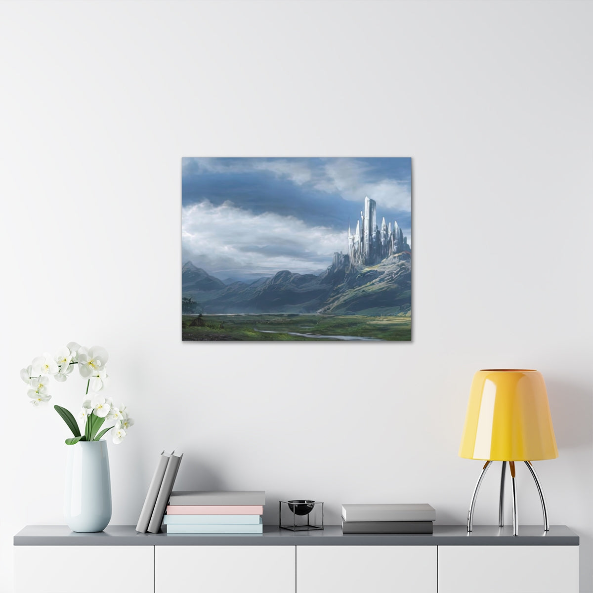 The Crystal Citadel - Canvas Gallery Wraps