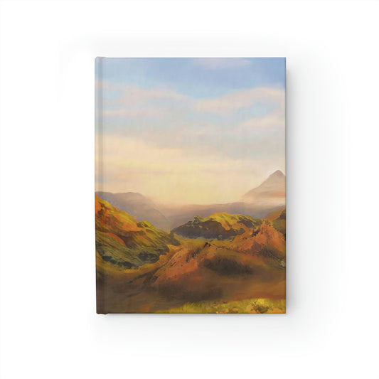 Golden Valley - Blank Hardcover Journal