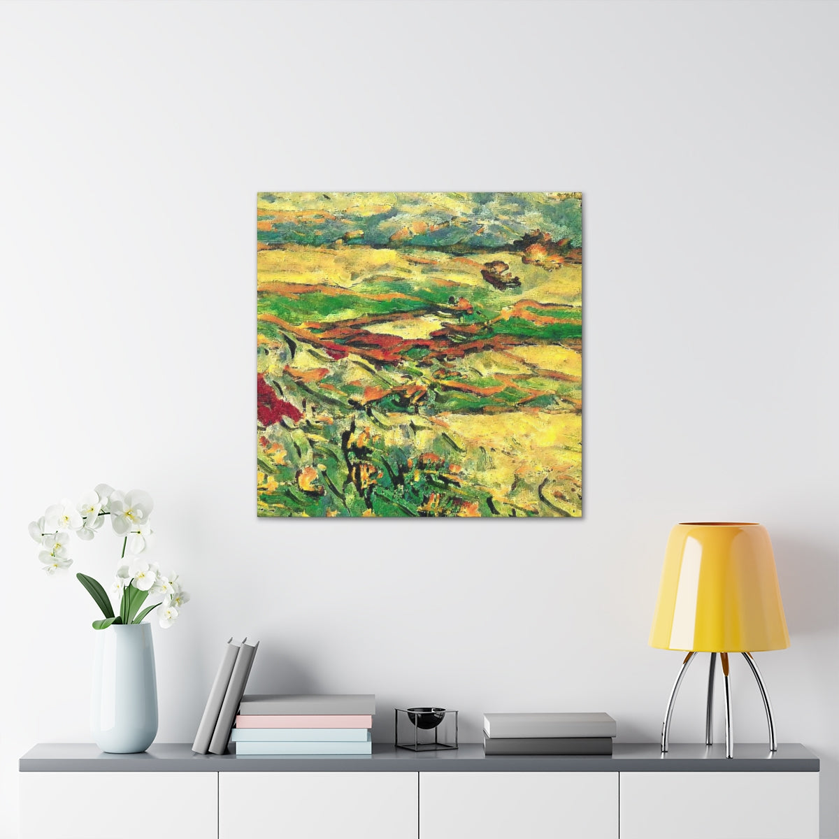 Yellow Water Lilies - Canvas Gallery Wraps