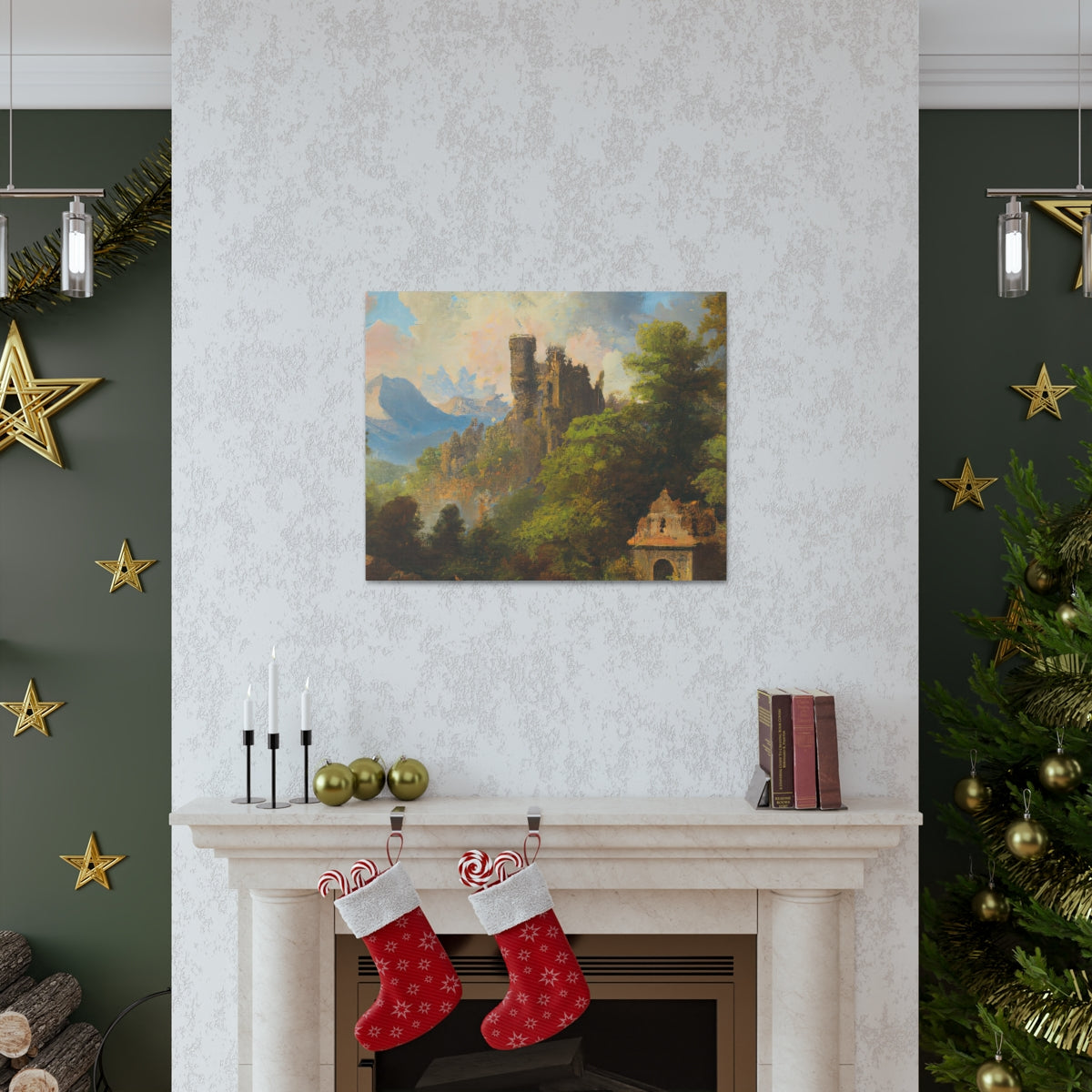 Castle Ruins - Canvas Gallery Wraps