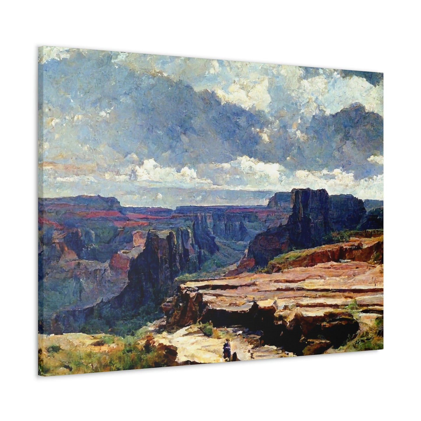 Impressionist Grand Canyon View - Canvas Gallery Wraps