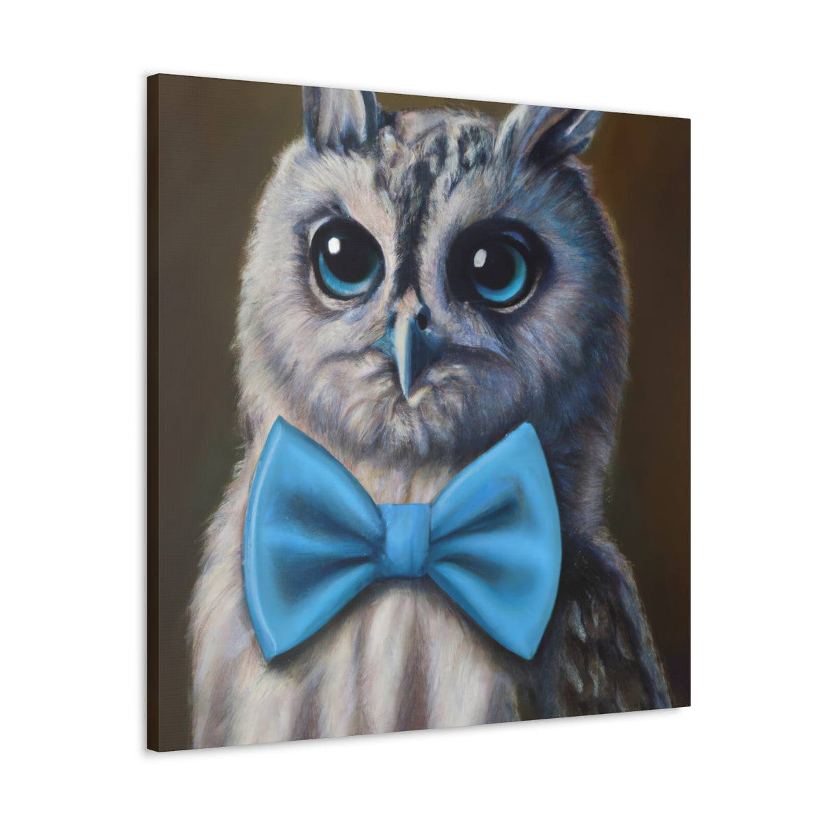 BowTiedOwl - Canvas Gallery Wraps