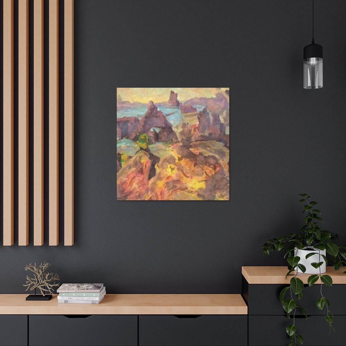 Colorful Cove - Canvas Gallery Wraps