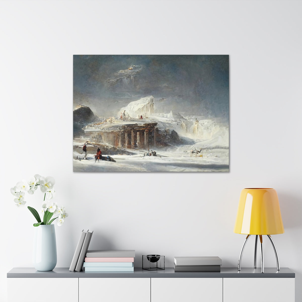 Antarctic Ruins - Canvas Gallery Wraps